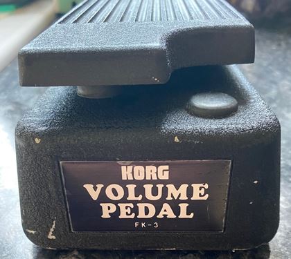 Korg-FK-3 Volume Pedal WITHDRAWN